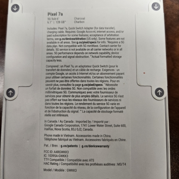 Google Pixel 7a - Picture 3 of 3